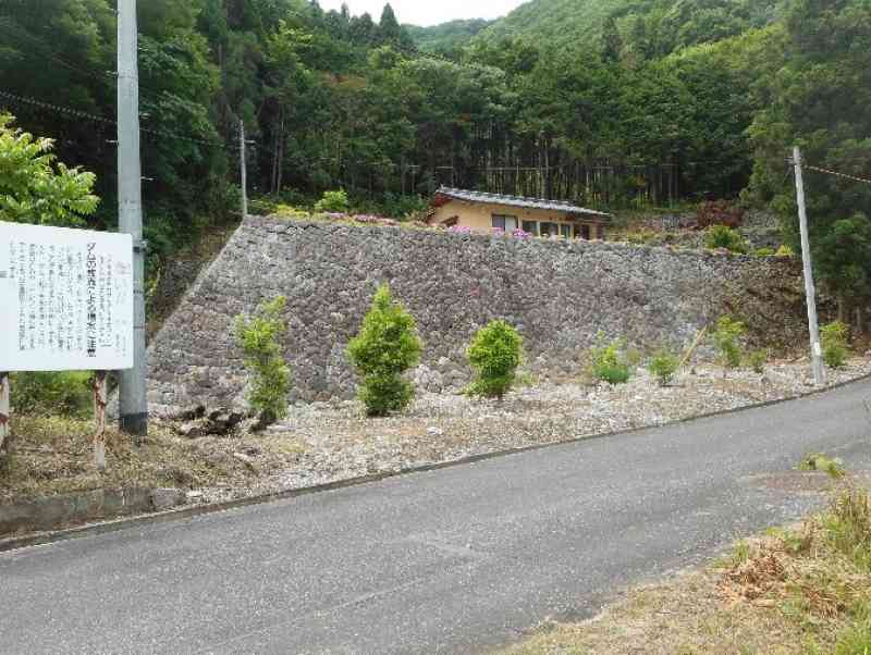 井川発電所跡